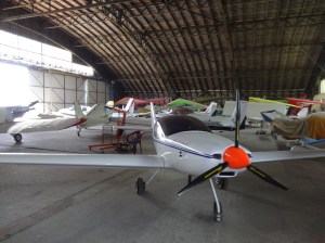 In the St Omer hangar